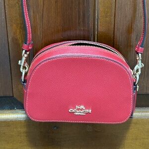 Coach Serena Red Crossbody Bag
